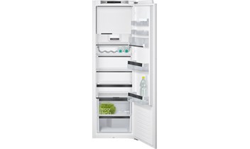 Siemens KI82LSOE0 iQ500, Einbau-Kühlschrank mit Gefrierfach, Flachscharnier mit Softeinzug StudioLine