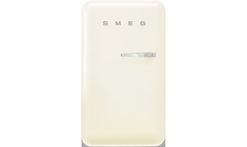 SMEG 50's Style, Stand-Kühlschrank mit Gefrierfach, FAB10LCR5, 54cm, Linksanschlag, Creme