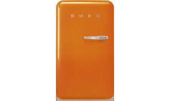 SMEG 50's Style, Stand-Kühlschrank mit Gefrierfach, FAB10LOR5, 54cm, Linksanschlag, Orange
