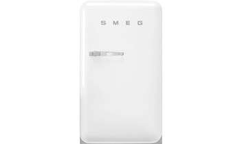 SMEG 50's Style, Stand-Kühlschrank mit Gefrierfach, FAB10RWH5, 54 cm, Rechtsanschlag, Weiß