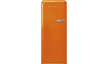 SMEG 50's Style, Stand-Kühlschrank, 1-türig, 60 cm, FAB28LOR5, Linksanschlag, Orange